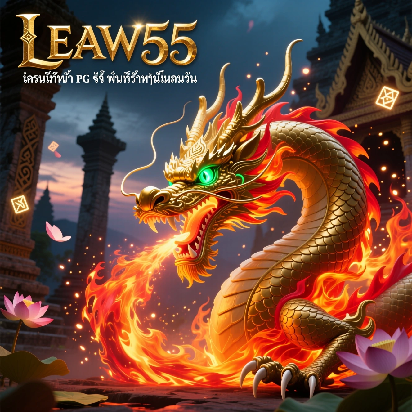 Leaw55 เว็บตรง ทดลองเล่นสล็อต PG ฟรี พร้อมรีวิวจากผู้เล่นจริง image 1